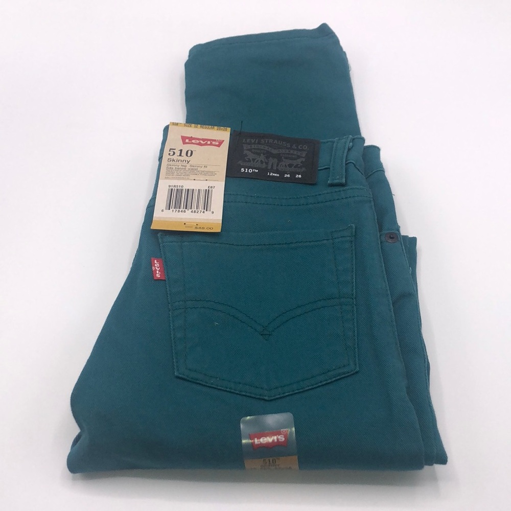 Boys Levi’s 510 Skinny Shaded Spruce Jeans